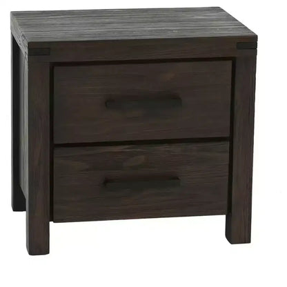 Arredamento camera da letto, comodino semplice, cassetti, comodino, legno massello